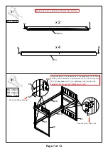 Preview for 7 page of Furniture of America CM-BK922F Assembly Instructions Manual