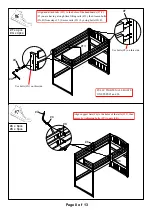 Preview for 8 page of Furniture of America CM-BK922F Assembly Instructions Manual