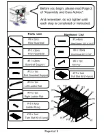 Preview for 4 page of Furniture of America CM-BK923 Assembly Instructions Manual