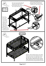 Предварительный просмотр 6 страницы Furniture of America CM-BK928TT Assembly Instructions Manual