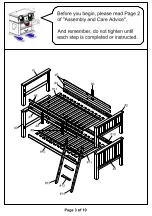 Preview for 3 page of Furniture of America CM-BK930-T/T Assembly Instructions Manual