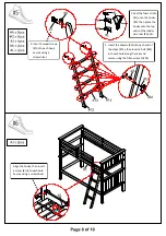 Preview for 8 page of Furniture of America CM-BK930-T/T Assembly Instructions Manual