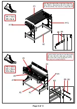 Preview for 6 page of Furniture of America CM-BK932 Assembly Instructions Manual