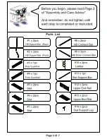 Preview for 3 page of Furniture of America CM-BK939TQ Assembly Instructions Manual