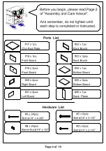 Preview for 4 page of Furniture of America CM-BK960 Assembly Instructions Manual