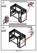 Preview for 13 page of Furniture of America CM-BK960 Assembly Instructions Manual