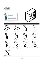 Preview for 5 page of Furniture of America CM-BK967C-2D Assembly Instructions Manual