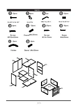 Preview for 6 page of Furniture of America CM-BK967C-2D Assembly Instructions Manual