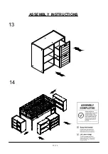 Preview for 13 page of Furniture of America CM-BK967C-2D Assembly Instructions Manual