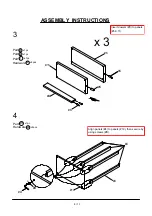 Preview for 8 page of Furniture of America CM-BK967C-3D Assembly Instructions Manual