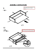 Preview for 11 page of Furniture of America CM-BK967C-3D Assembly Instructions Manual