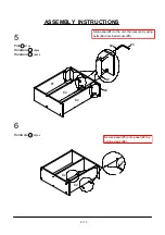 Preview for 9 page of Furniture of America CM-BK967SF-L Assembly Instructions Manual