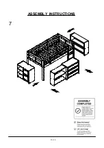 Preview for 10 page of Furniture of America CM-BK967SF-L Assembly Instructions Manual