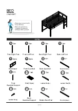 Preview for 5 page of Furniture of America CM-BK967T Assembly Instructions Manual