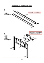 Preview for 8 page of Furniture of America CM-BK967T Assembly Instructions Manual