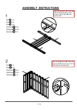 Preview for 10 page of Furniture of America CM-BK969-UPS Assembly Instructions Manual