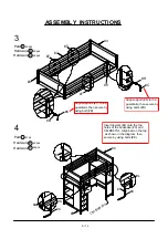 Preview for 9 page of Furniture of America CM-BK970 Assembly Instructions Manual