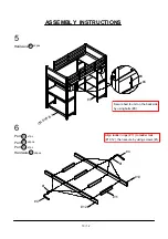 Preview for 10 page of Furniture of America CM-BK970 Assembly Instructions Manual