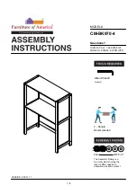 Preview for 14 page of Furniture of America CM-BK970 Assembly Instructions Manual