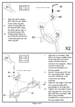 Preview for 4 page of Furniture of America CM-BN6017S Assembly Instructions