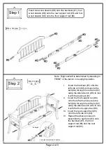 Preview for 4 page of Furniture of America CM-BN6681 Assembly Instructions