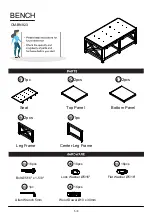 Preview for 5 page of Furniture of America CM-BN823 Assembly Instructions Manual