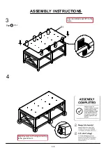 Preview for 8 page of Furniture of America CM-BN823 Assembly Instructions Manual