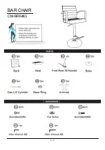 Предварительный просмотр 5 страницы Furniture of America CM-BR6463 Assembly Instructions Manual