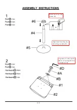 Предварительный просмотр 6 страницы Furniture of America CM-BR6463 Assembly Instructions Manual