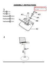 Предварительный просмотр 7 страницы Furniture of America CM-BR6463 Assembly Instructions Manual