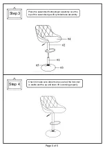 Preview for 5 page of Furniture of America CM-BR6887 Assembly Instructions