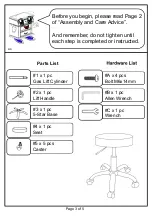 Preview for 3 page of Furniture of America CM-BR6911 Assembly Instruction