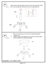 Preview for 5 page of Furniture of America CM-BR6911 Assembly Instruction