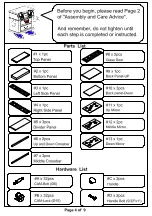 Preview for 4 page of Furniture of America CM-CR140 Assembly Instructions Manual