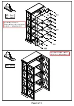 Preview for 8 page of Furniture of America CM-CR140 Assembly Instructions Manual