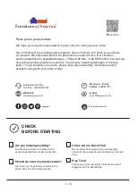 Preview for 2 page of Furniture of America CM-CR150 Assembly Instructions Manual