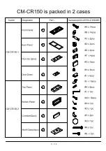 Preview for 9 page of Furniture of America CM-CR150 Assembly Instructions Manual