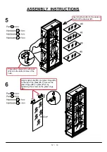 Preview for 12 page of Furniture of America CM-CR150 Assembly Instructions Manual