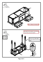 Preview for 4 page of Furniture of America CM-DK5209 Assembly Instructions