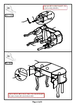 Предварительный просмотр 4 страницы Furniture of America CM-DK5234 Assembly Instructions Manual