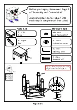 Preview for 6 page of Furniture of America CM-DK5235 Assembly Instructions Manual