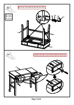 Preview for 5 page of Furniture of America CM-DK5236 Assembly Instructions Manual