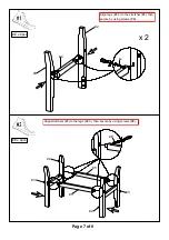 Preview for 7 page of Furniture of America CM-DK5236 Assembly Instructions Manual