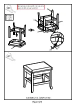 Preview for 8 page of Furniture of America CM-DK5236 Assembly Instructions Manual