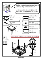 Preview for 5 page of Furniture of America CM-DK5237 Assembly Instructions