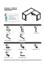 Preview for 5 page of Furniture of America CM-DK5674CNR Assembly Instructions Manual