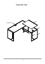 Preview for 6 page of Furniture of America CM-DK5674CNR Assembly Instructions Manual