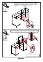 Preview for 6 page of Furniture of America CM-DK6162 Assembly Instructions Manual