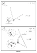 Preview for 5 page of Furniture of America CM-DK6216 Assembly Instructions Manual