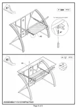 Preview for 8 page of Furniture of America CM-DK6216 Assembly Instructions Manual